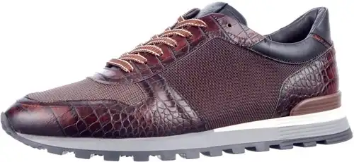 8757104 Giorgio bruin - maat 47 sneaker bruin - maat 47 Calandschoen