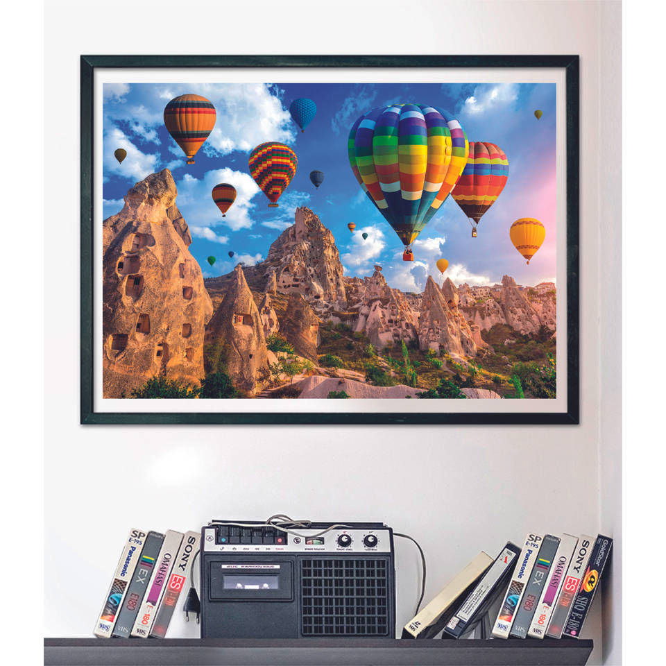 Clementoni puzzel ballonnen in Cappadocië - 1000 stukjes