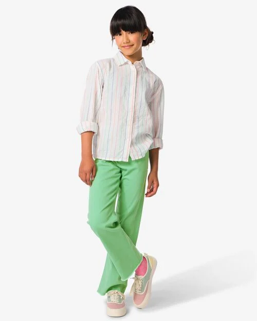 blouse enfant rayures multi