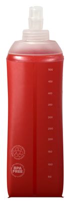 Flasque Compressport Ergoflask Rouge   Tuyau - 500ml