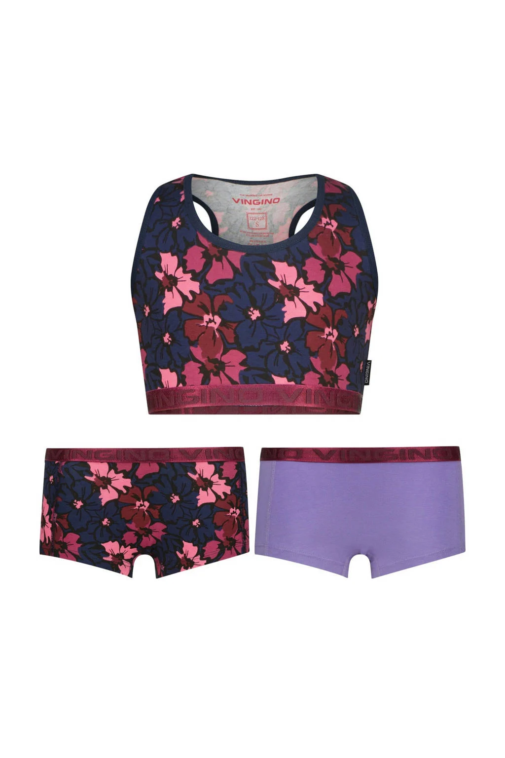Vingino bh top + short multicolor
