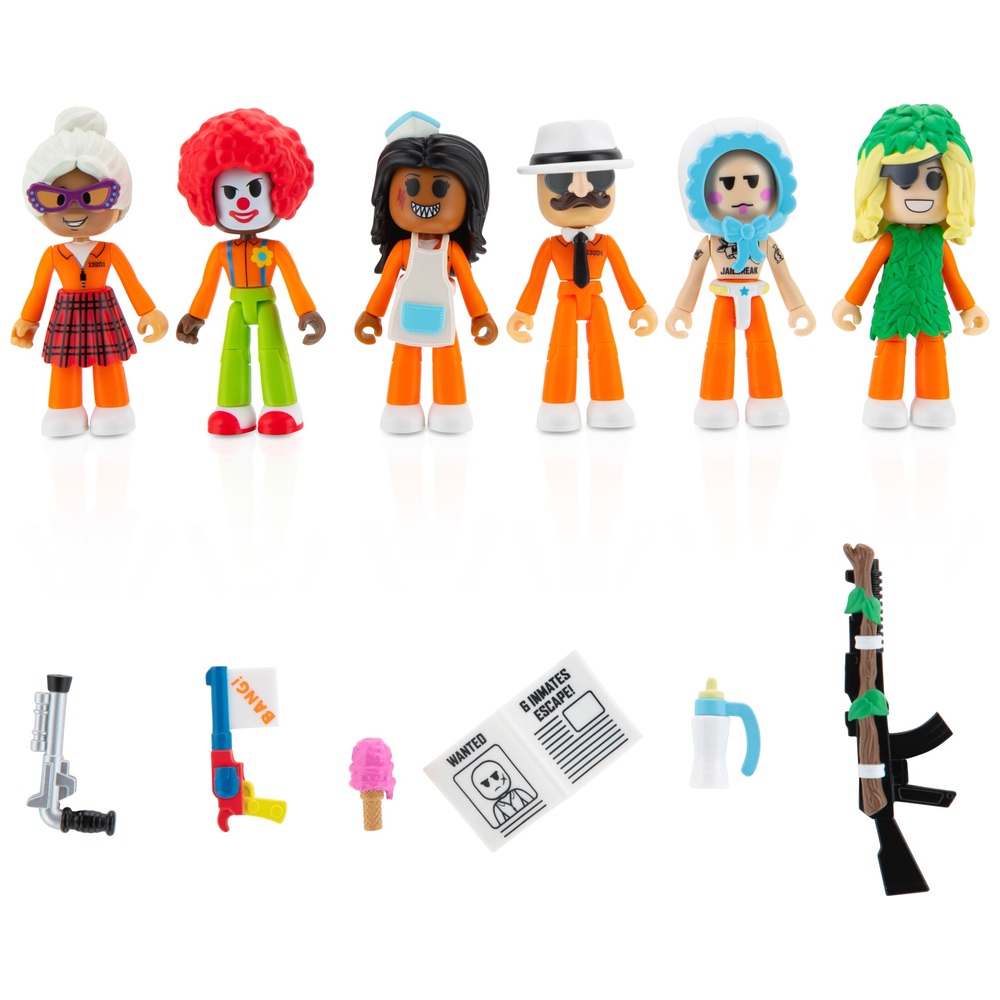 Roblox Jailbreak: Versteckt im Offensichtlichen – 7-cm-Figuren-Multipack