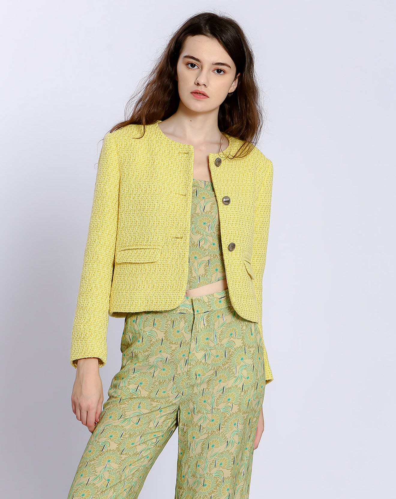 See u Soon Veste Gloria jaune