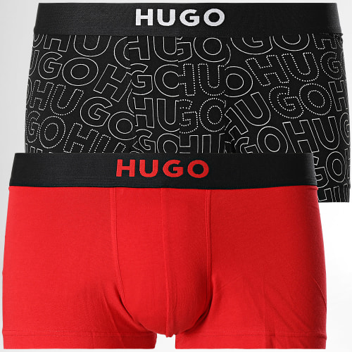 Lot De 2 Boxers 50501384 Noir Rouge