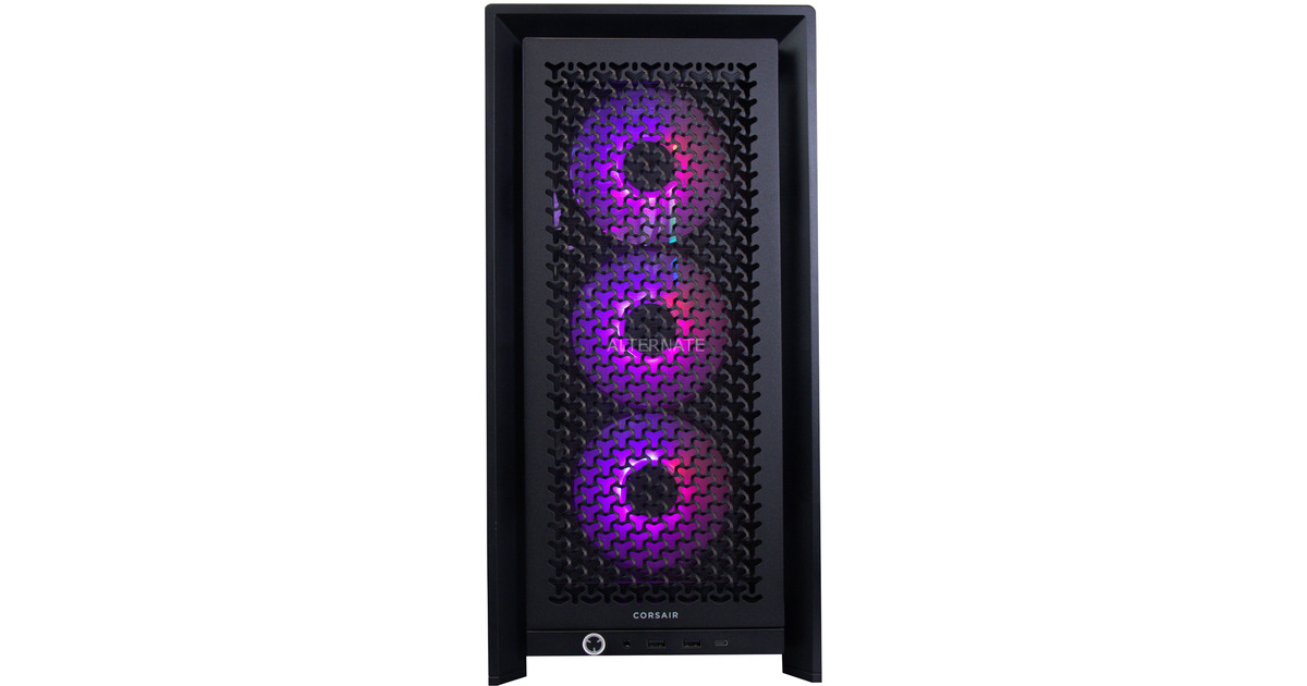 ALTERNATEThunderstorm Pro Core Ultra 7 – RTX 5070 Ti gaming pc  (Zwart | Core Ultra 7 265KF | RTX 5070 Ti | 32 GB | 2 TB SSD)