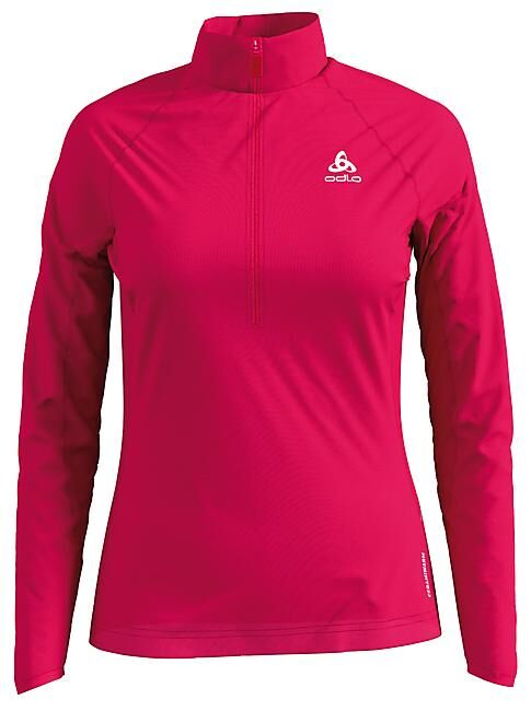 ODLO - T-SHIRT ML DEMI ZIP ZEROWEIGHT CERAMIWARM W