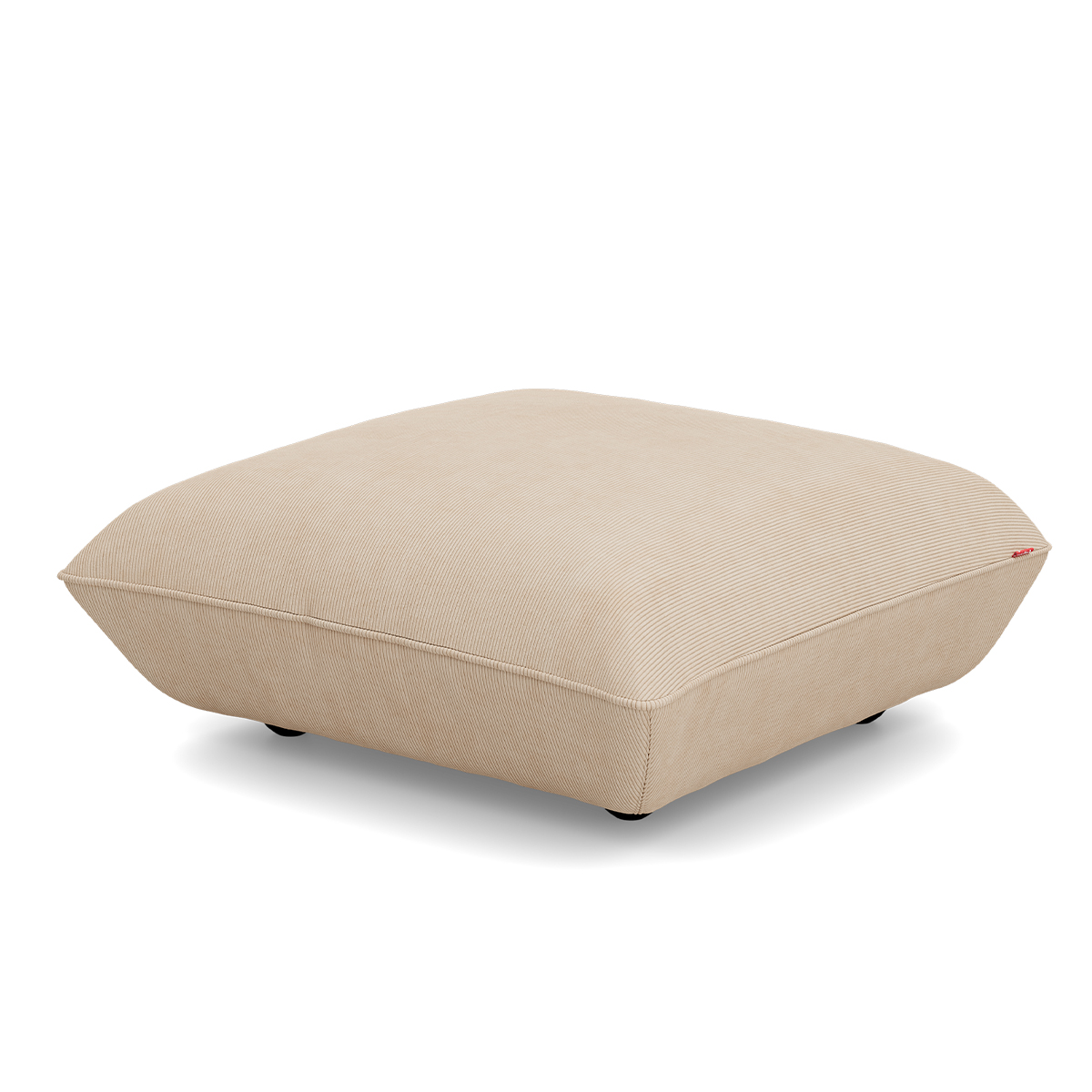 Hocker Sumo cord recycled beige