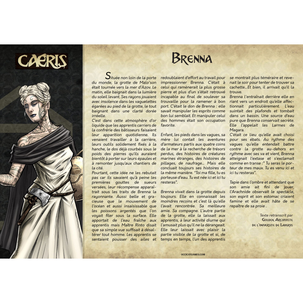 Caeris : Starter La Confrérie des bâtisseurs