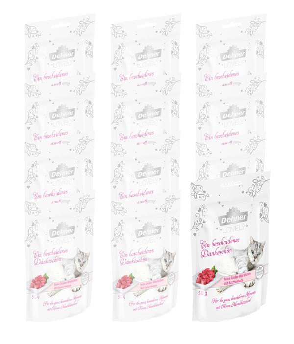 Dehner Premium Lovely Katzensnack Ein