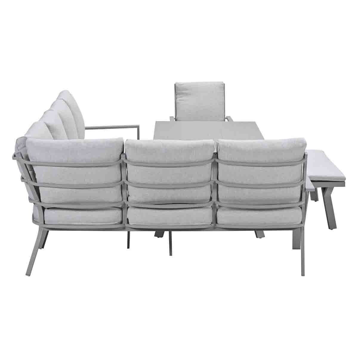 Garden Impressions Senja 5-delige lounge-diningset