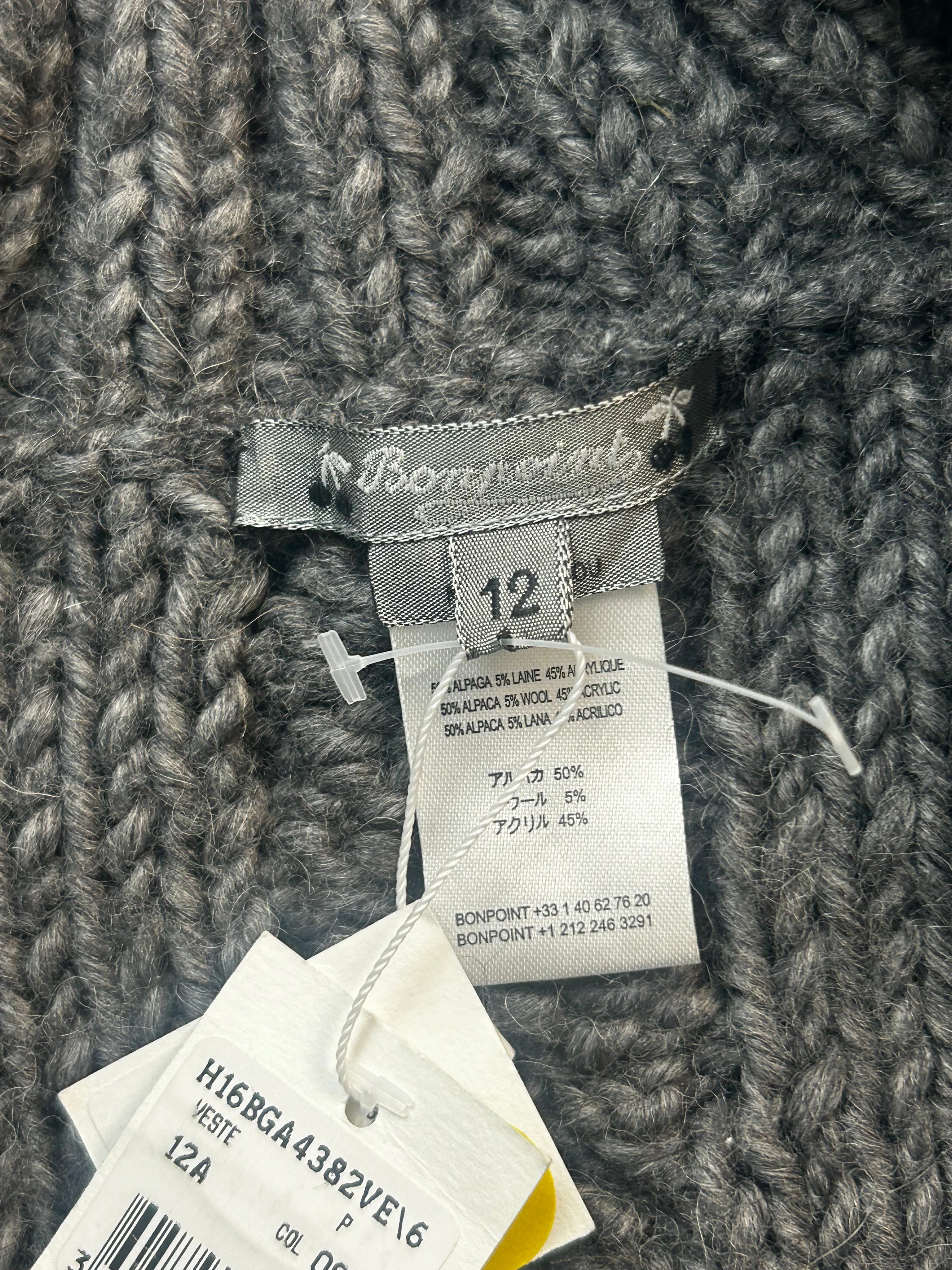 Veste enfant gris - 12 ans | Gris