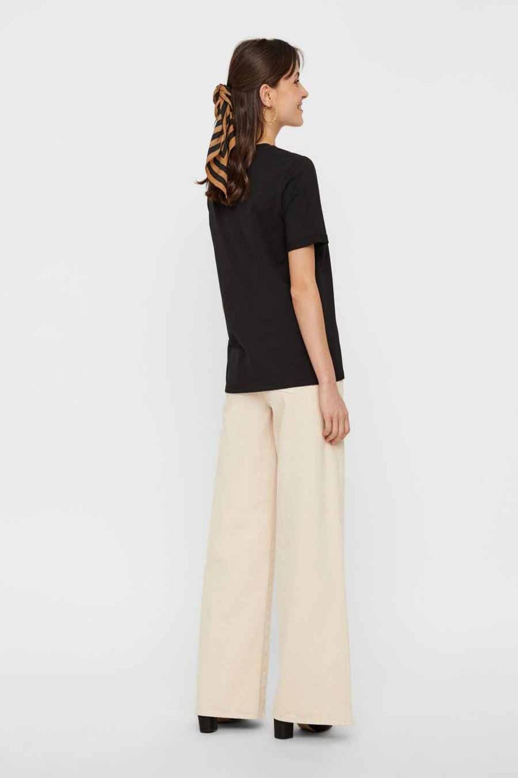Pieces Ria SS Fold Up Tee