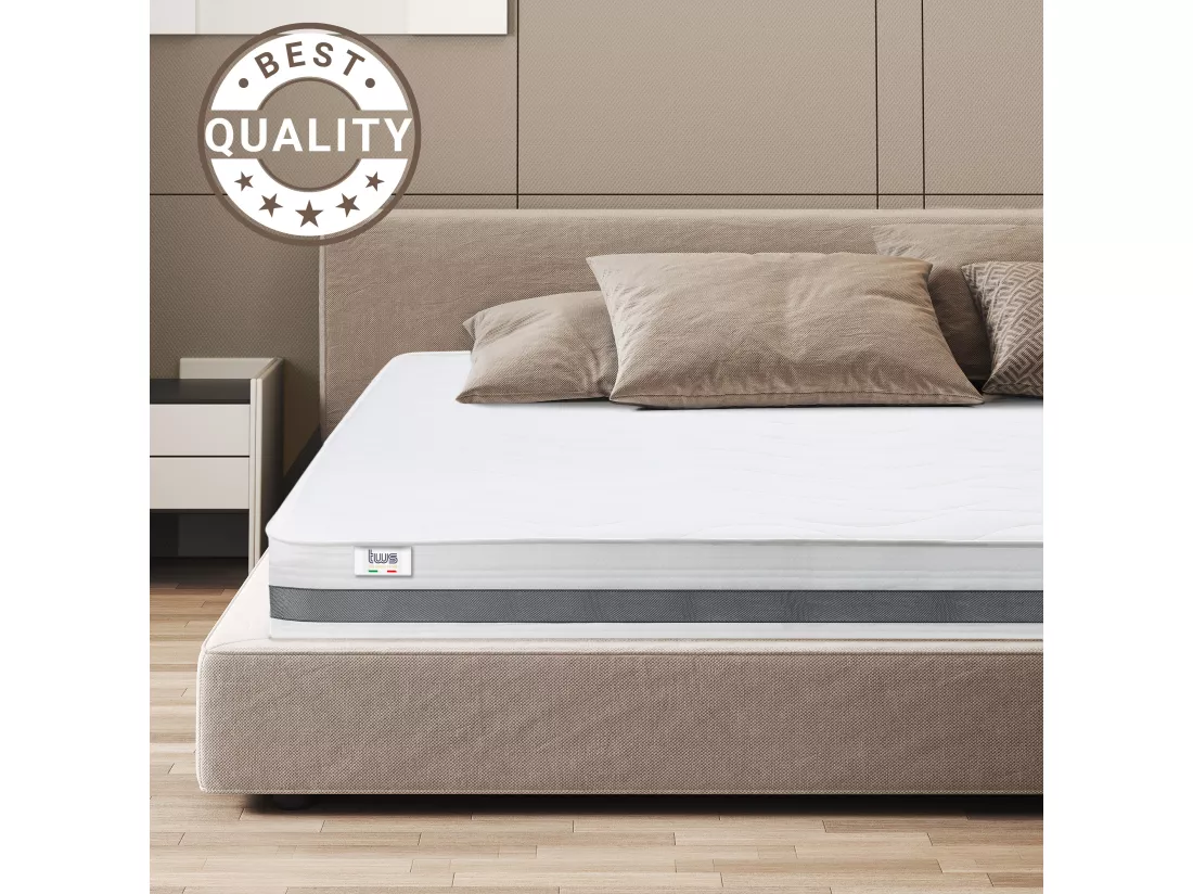 Matelas 180 x 200 à ressorts ensachés | Hauteur 20 cm