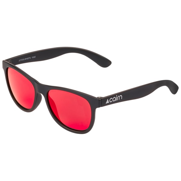 Lunette de soleil lifestyle CAIRN FOOLISH J MAT MAT BLACK RED