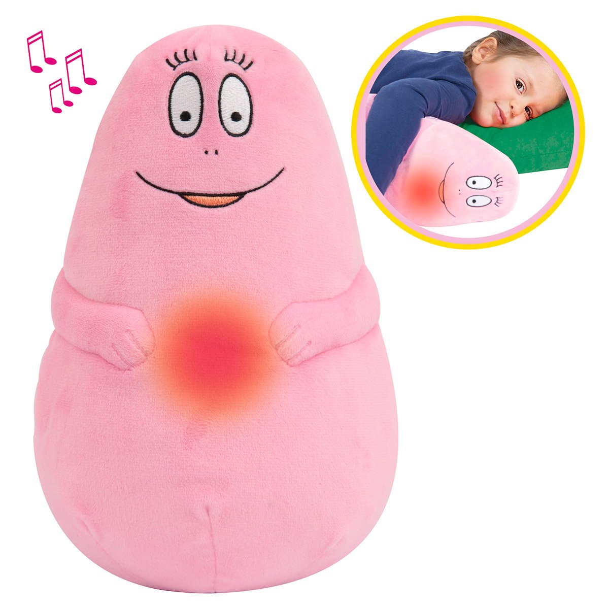 Peluche Barbapapa berceuse