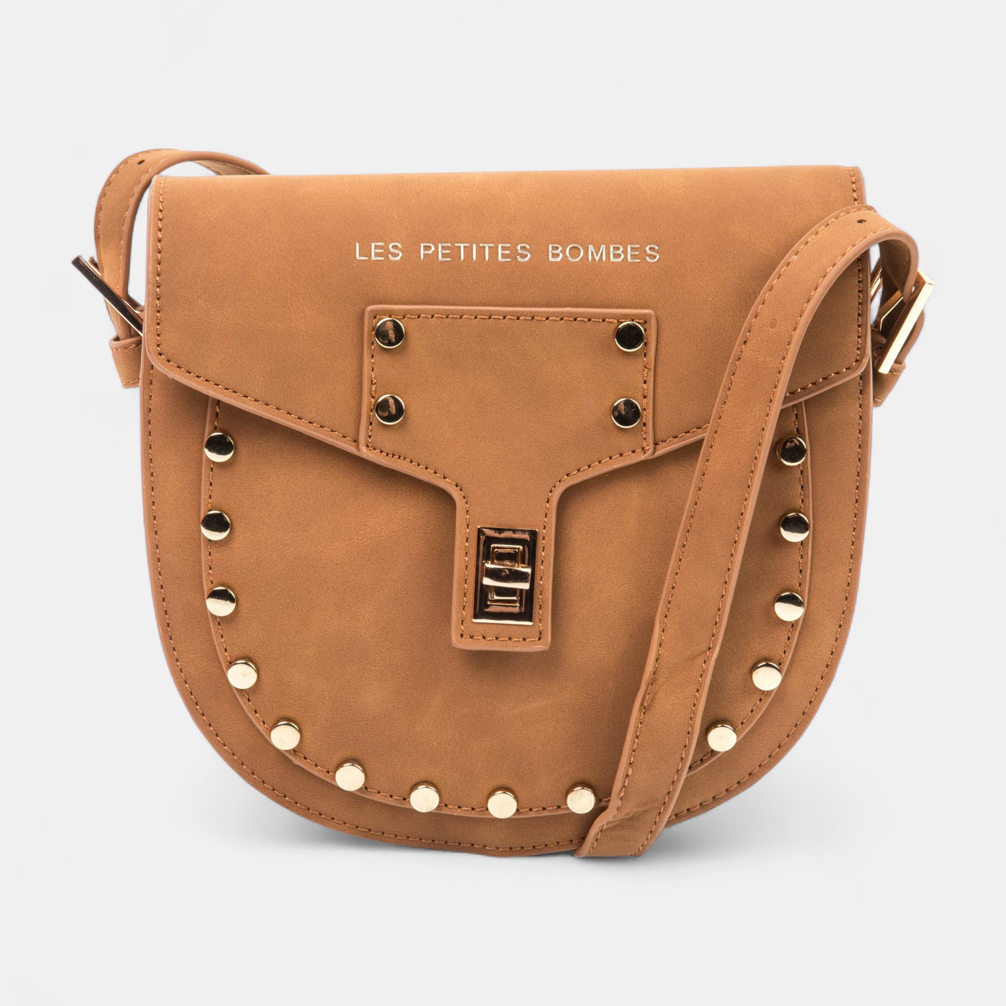 Sac bandoulière camel