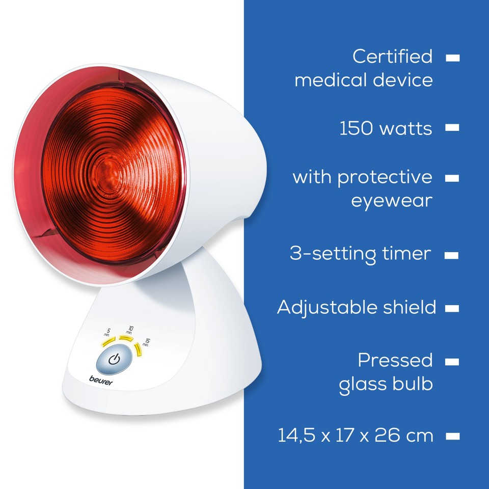 Beurer - IL 35 Infrarød Lampe - 3 Års Garanti