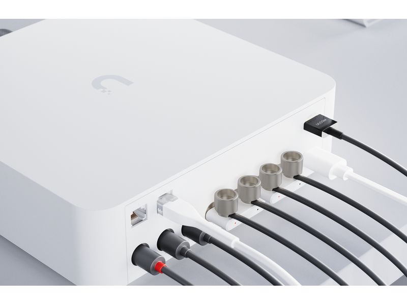 Ubiquiti Verstärker PowerAmp Weiss Hochwertiger Lautsprecherverstärker für nahtloses Multi-Zonen-Audio-Streaming und räumliche Klangerlebnisse
