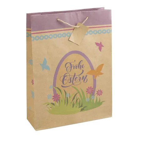 Idena Geschenktasche aus Kraftpapier 