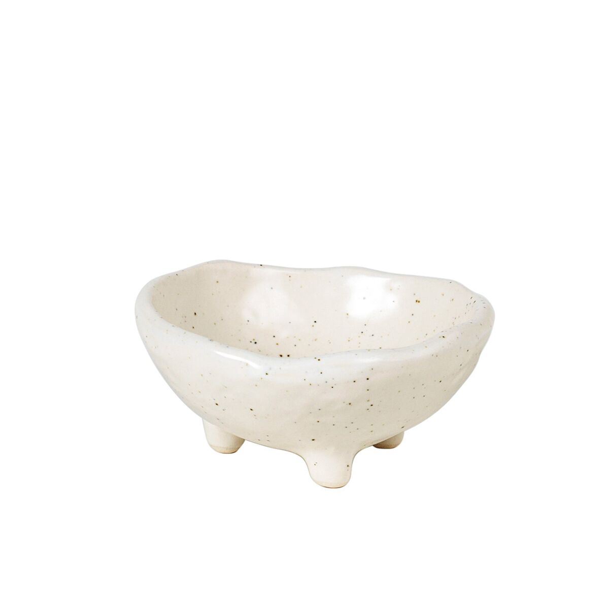 Nordic Vanilla skål med føtter 8,5 cm
