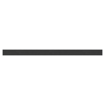Plank grenenhout zwart geschaafd ca. 1,5 x 13,5 cm, lengte ca. 180 cm