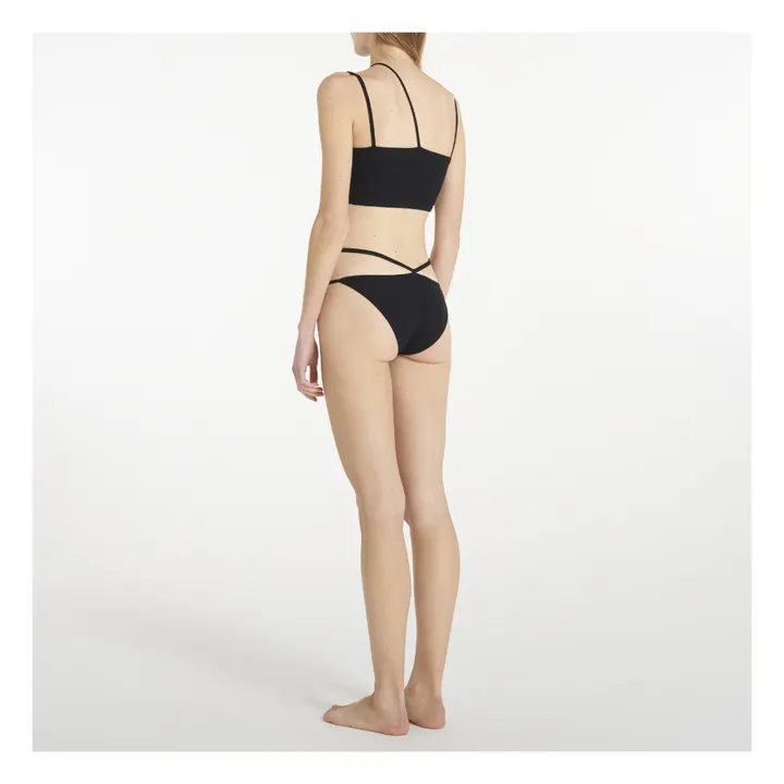 Baserange Culotte Côtelée Nida Coton Bio | Noir