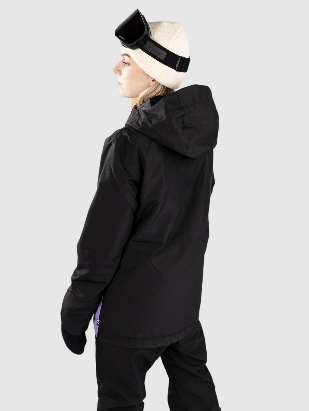 Picture Seakrest Jacket black chicory paisley