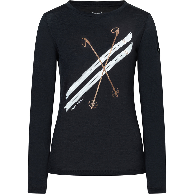 Super.Natural Damen Kryssede Ski Longsleeve