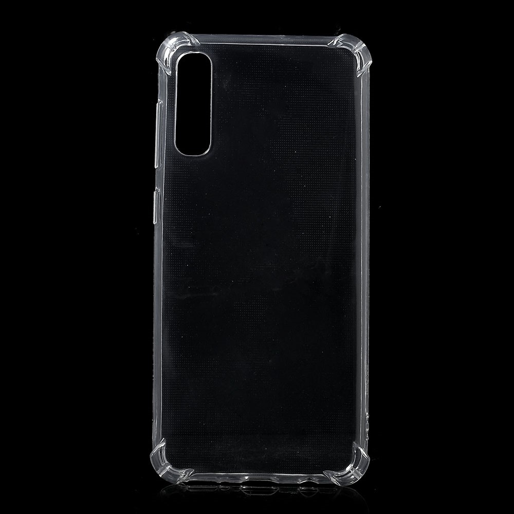 Samsung Galaxy A50 / A30s Gummi Case Hülle Air Cushion Fallschutz - Transparent