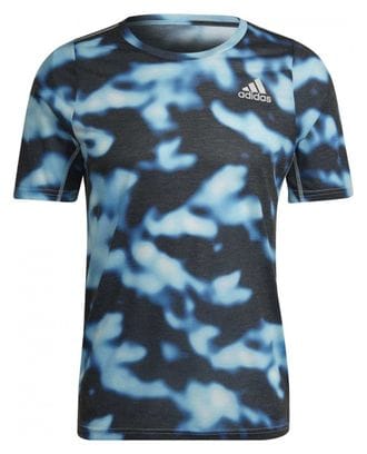 Maillot imprimé à 3 barres adidas Run icons