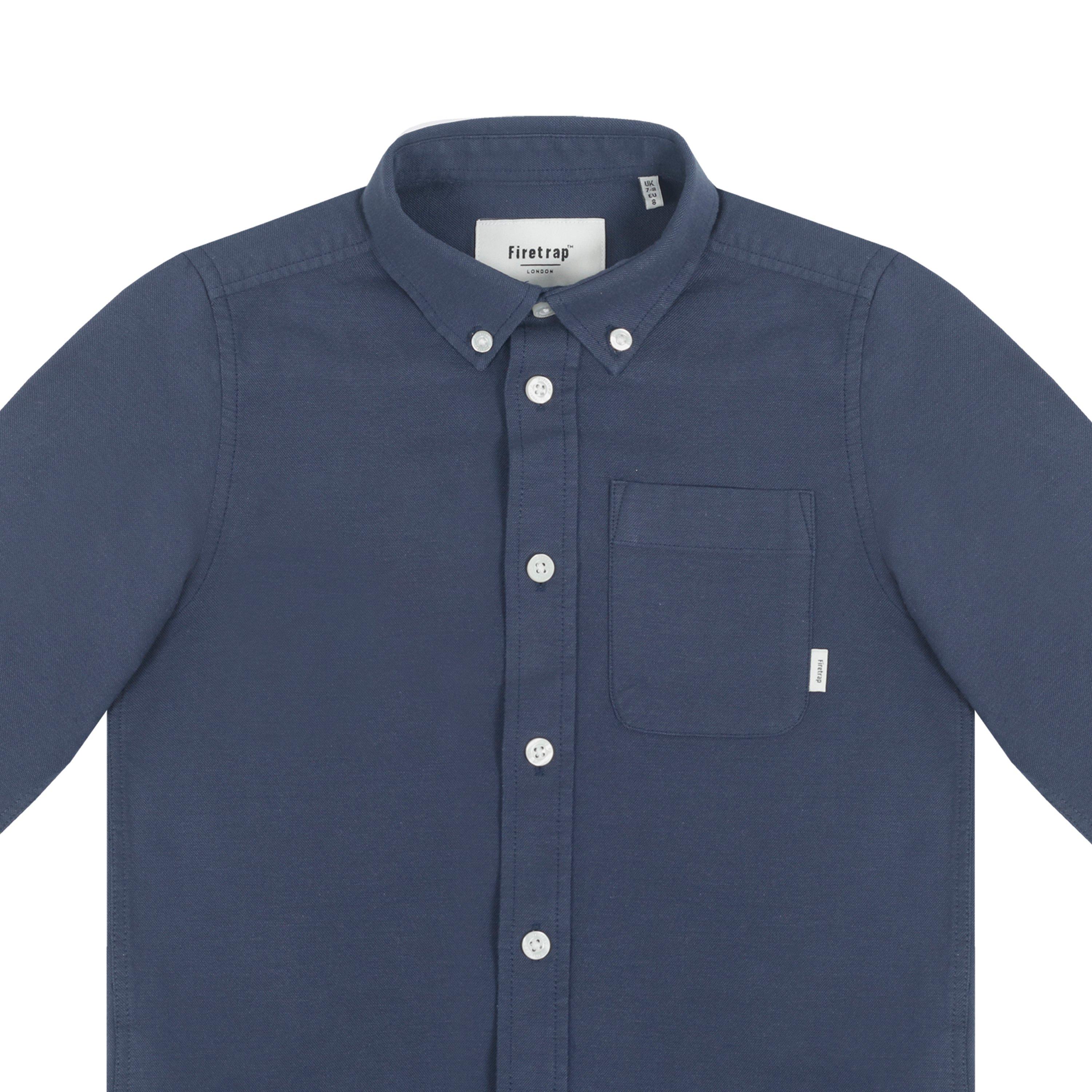 Firetrap Long Sleeve Oxford Shirt Juniors