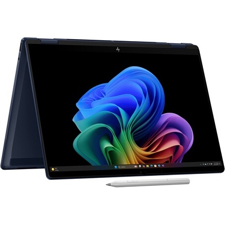 PC portable Hp OmniBook X Flip 2-en-1 Next Gen 14-fm0013nf Copilot+ PC Intel Core AI Ultra 7 32 Go RAM 1 To SSD Bleu atmosphérique