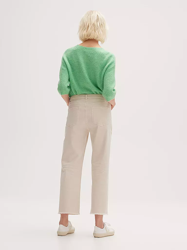 OPUS Jeans Straight Fit MOMITO COLOR creme