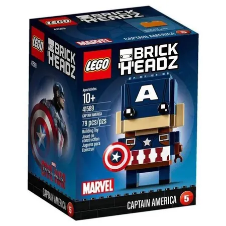 LEGO® BrickHeadz™ 41589 Captain America