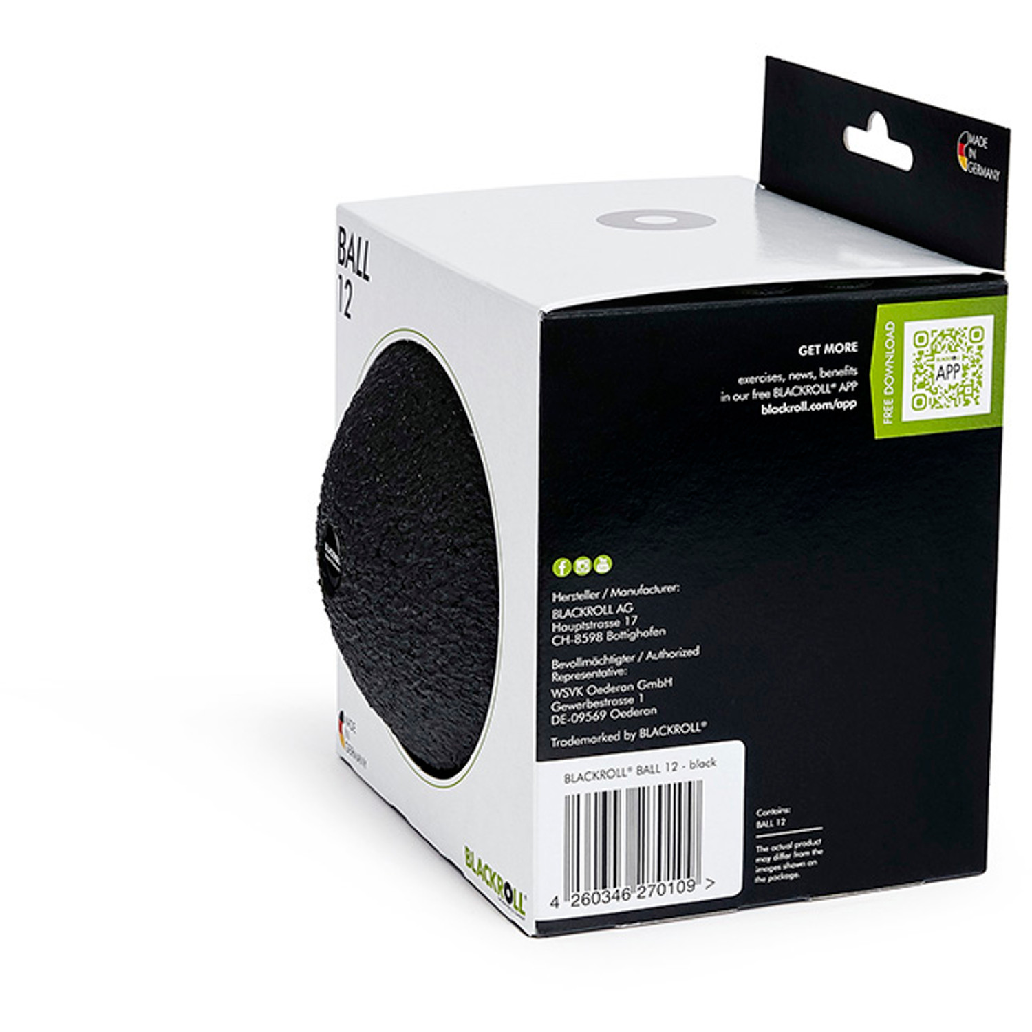 BLACKROLL Band Set + Massagebal