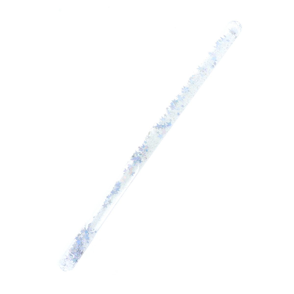 Baguette magique à paillettes liquide argent Mercredi et Patati
