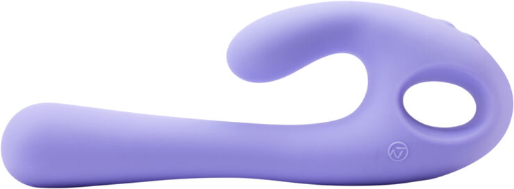 NOMI-TANG NOMI TANG - FLEX BI BENDABLE DUAL STIMULATION VIBRATOR LAVEN Lavender