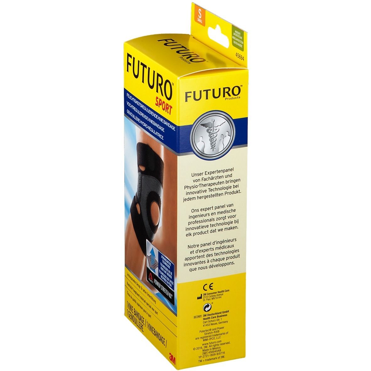 FUTURO™ Sport feuchtigkeitsregulierende Knie Bandage S