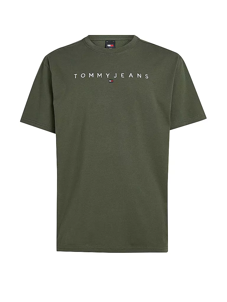 TOMMY JEANS T-Shirt  dunkelgrün