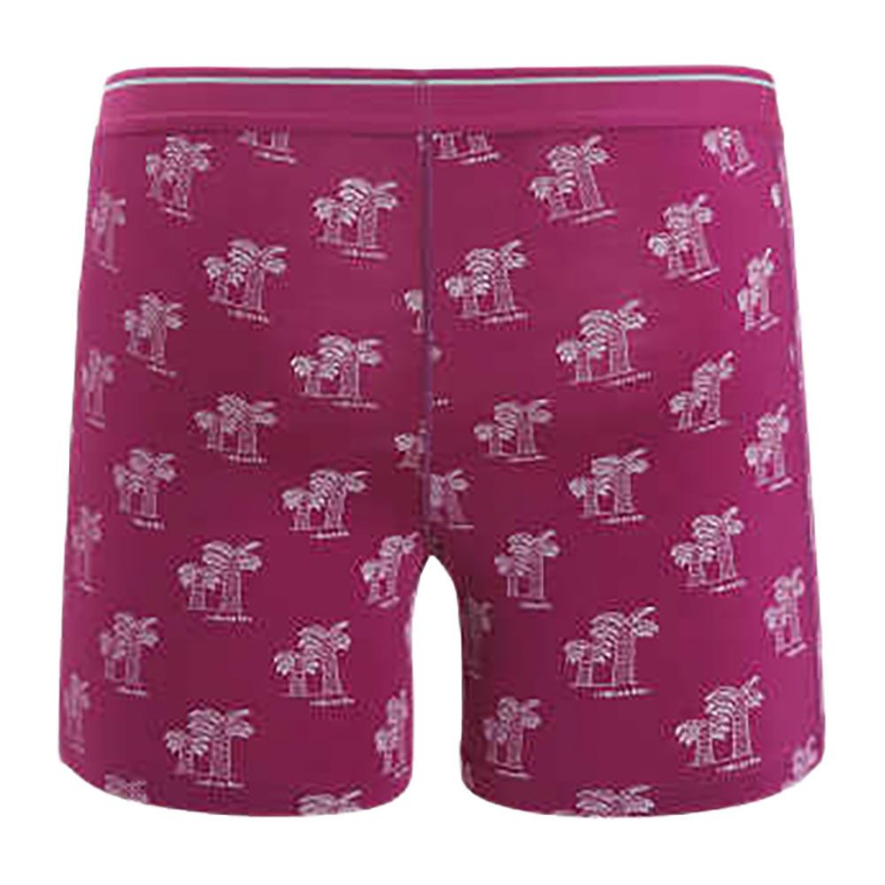 Icebreaker ANATOMICA - Boxer Homme go berry/aop