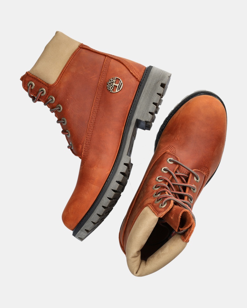 Timberland 6 Inch  Premium Veterboots  - oranje