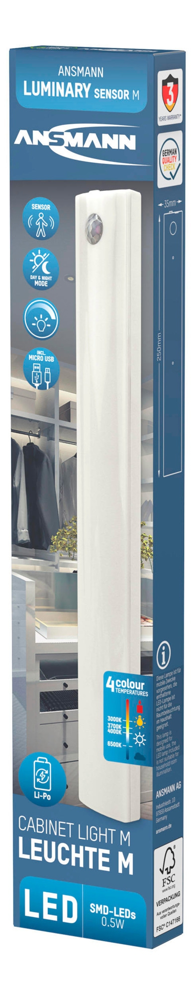 Ansmann LED Unterbauleuchte M