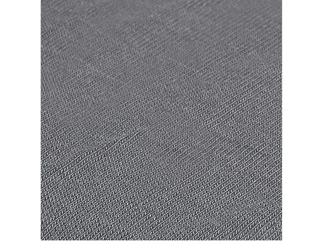 Drap housse protège matelas imperméable 2 en 1 Epeda gris 160x190/200
