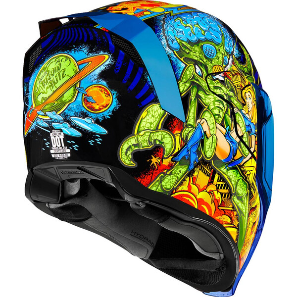 Icon - Casque Airflite Bugoid Blitz™ Jaune / Vert / Turquoise
