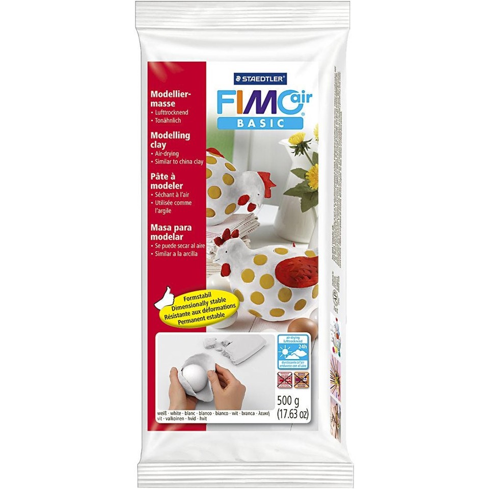 FIMO - Air 500g - Hvid