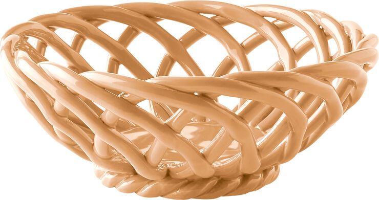 OCTAEVO CERAMIC BASKET SICILIA SMALL TANGERINE Tangerine