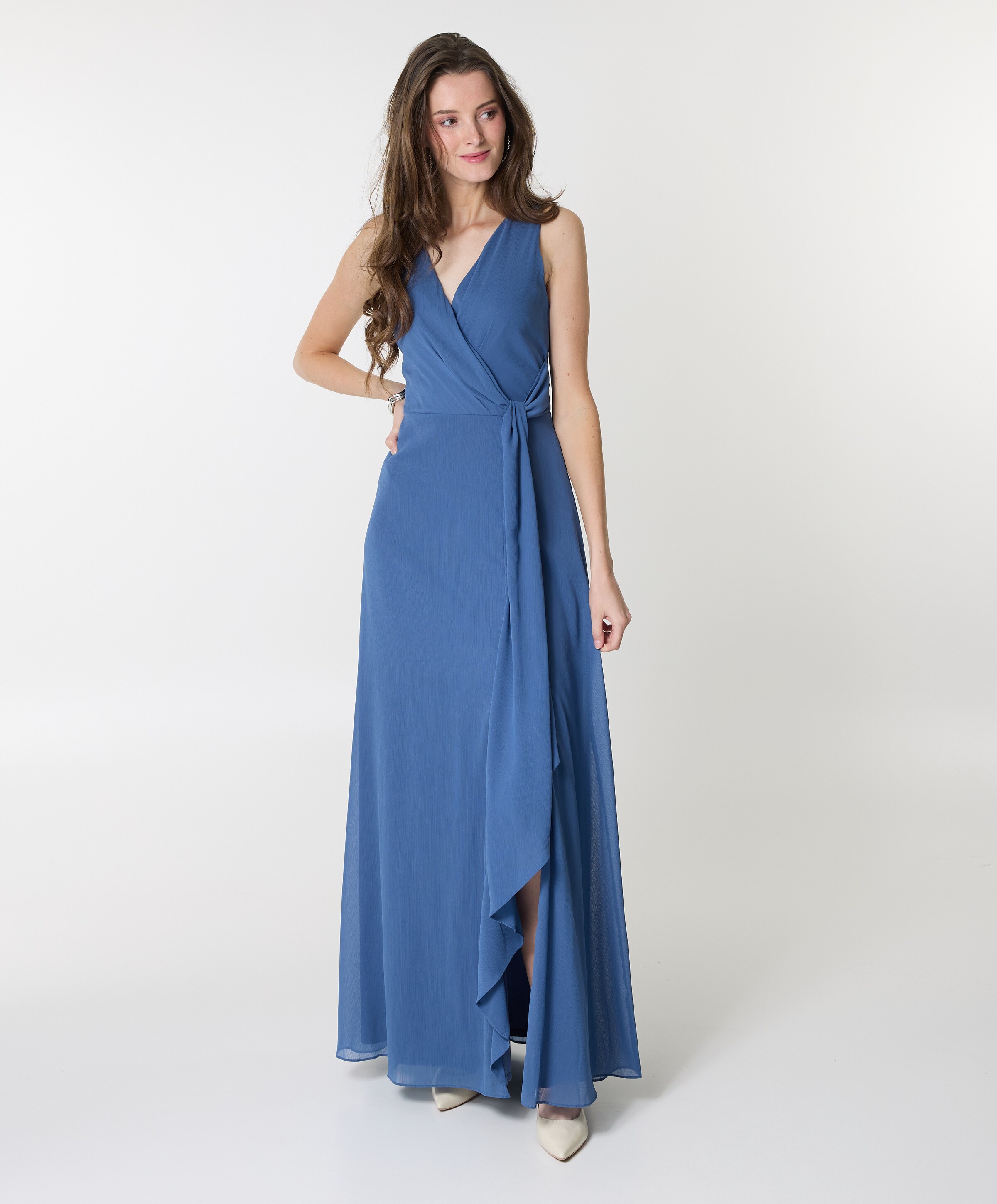 Vera Mont Dames jurk blauw