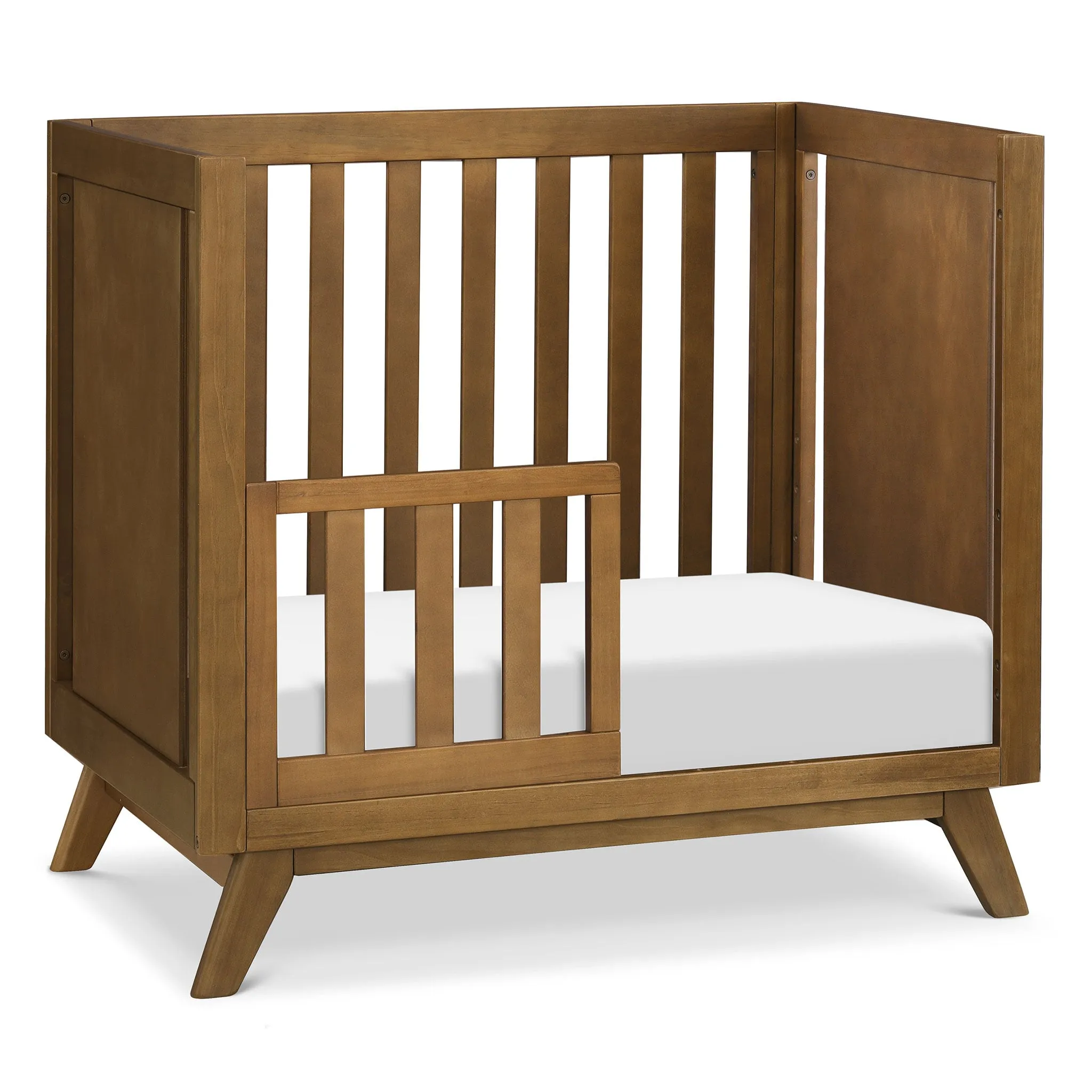 DaVinci Mini Couchette Convertible Otto 3-en-1 (avec matelas de 4 inclus) - Noisette