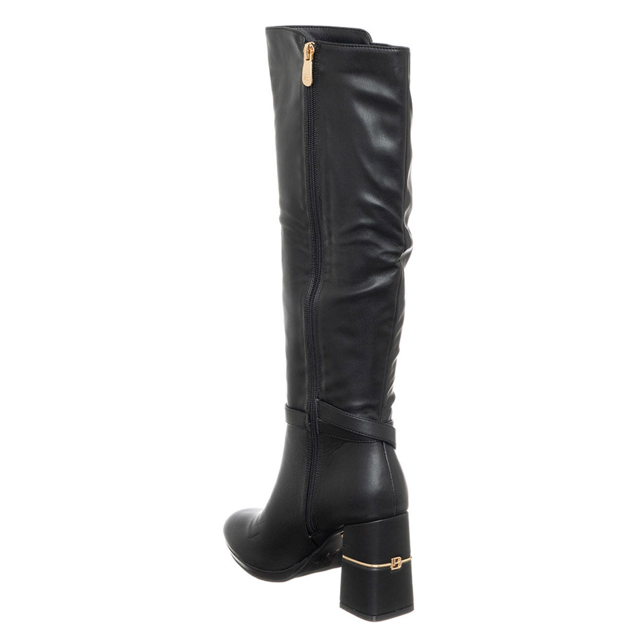 Laura Biagiotti Bottes Jeanne noires - Talon 8.5 cm