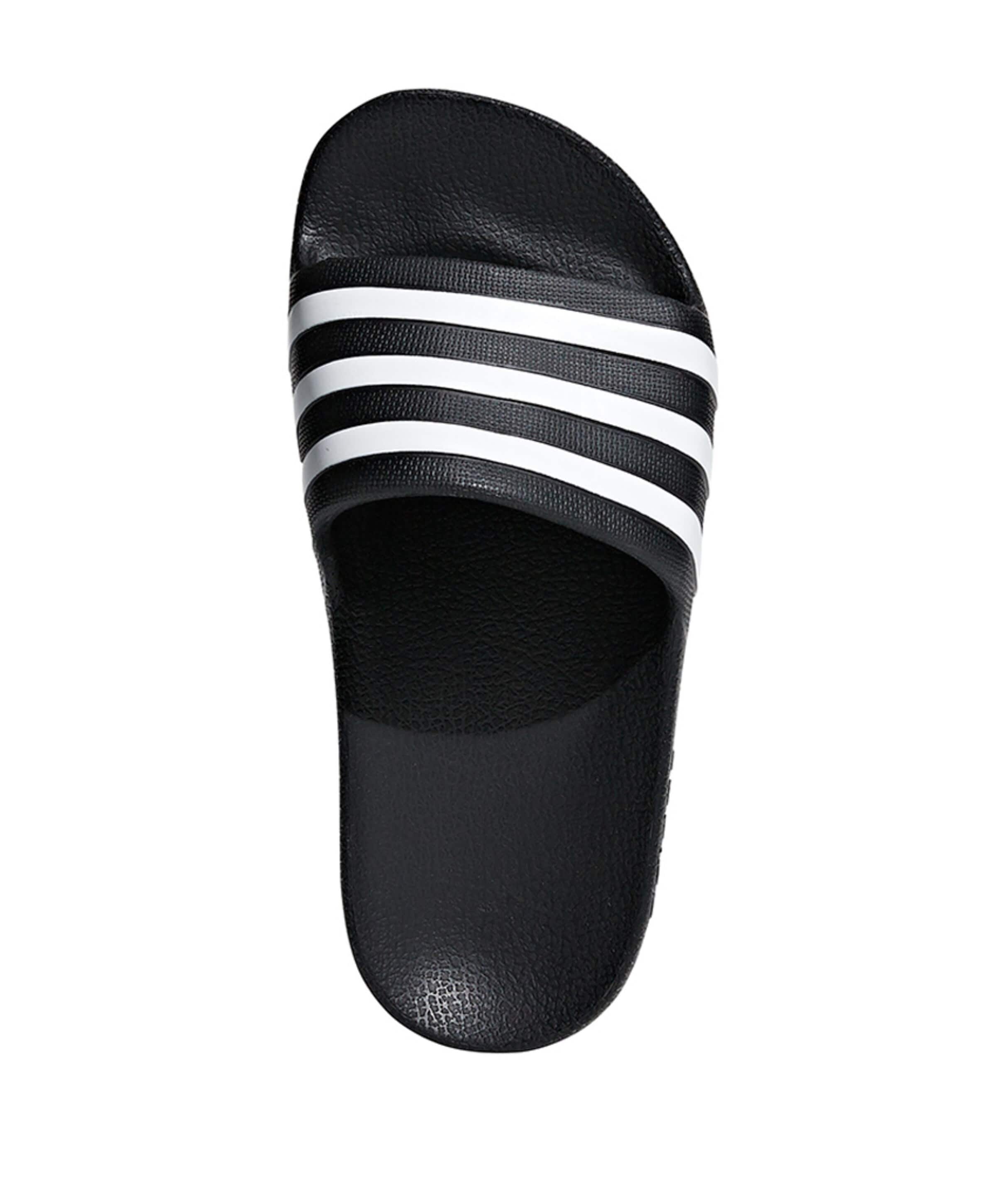Adidas Adilette Aqua K jongens badslipper zwart